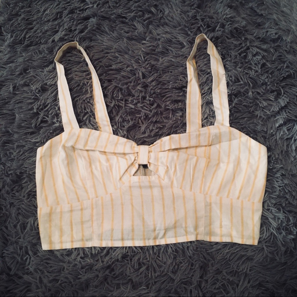 Striped Crop Top